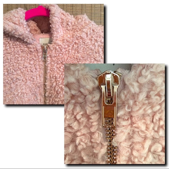 Forever 21 Faux Shearling/Fur Hood Oversized Coat - Picture 5 of 8